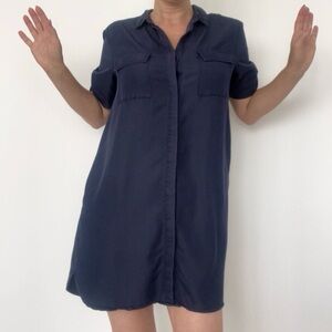 Pair of Top Shop Utility Shirt Dresses